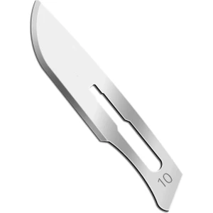 Bistürii Ucu No:10 / Steril Bıçağı Paslanmaz - 100 Adet/Paket