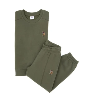 U.s. Polo Assn. Erkek Çocuk Haki Pijama Takım 50318689-VR027