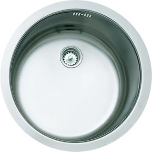 Round Paslanmaz Çelik Taşmasız Tezgahaltı Evye