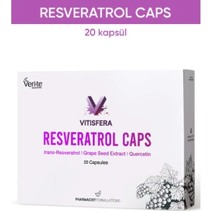 Resveratrol Caps 20 Kapsül