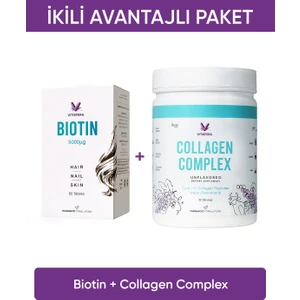 Ikili Avantajlı Paket 4 (Biotin + Collagen Complex)