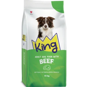 Biftekli Yetişkin Köpek Maması 15 Kg Orta ve Büyük Irklar İçin Tahıllı Besin Formülü