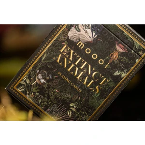 Mooı Extınct Anımals Oyun Kart