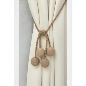 Modern Sarım 4 Toplu Braçol Kornişe Takmatik Ipli Tavan Perde aksesuarı