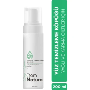 From Natura Çay Ağacı ve Salisilik Asit Yıkama Köpüğü 200  ml