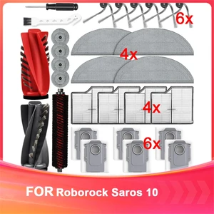 Roborock Saros 10 Robot Süpürge Için 29'lu Paket Aksesuar Kiti, Bu Yedek Parçalar Uyumludur (Yurt Dışından)