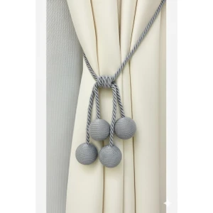 Modern Sarım 4 Toplu Braçol Kornişe Takmatik Ipli Tavan Perde aksesuarı