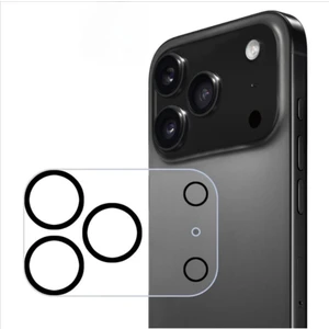 (Tam Lens) iPhone 17 Pro Max Uyumlu Tek Parça Tam Kapatan 9h 3D Kamera Yüzey ve Lens Koruyucu