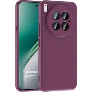 Tecno Camon 40 Premier 5g Kılıf Groovy Soft Mor
