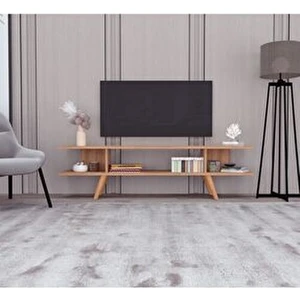 Ankara Mobilya 160 cm TV Sehpası Atlantik Çam Renk Modern Tasarım Suntalam Malzeme