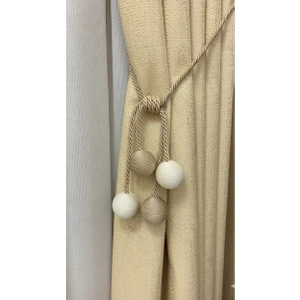 Modern Sarım 4 Toplu Braçol Kornişe Takmatik Ipli Tavan Perde aksesuarı