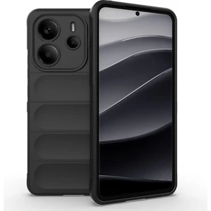 Oppo Reno 14F Uyumlu Esnek Oyuklu Arka Yüzey Tasarımlı Şık Silikon Kapak Kılıf