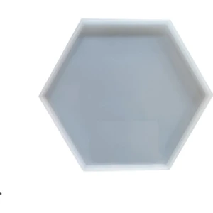 Epoksi Silikon Kalıp Altıgen Düz 14 cm