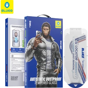 Anti Static App iPhone 17 Pro Max Uyumlu Aparatlı Toz Çizilme Parmak Izi Önleyici Cam Ekran Koruyucu