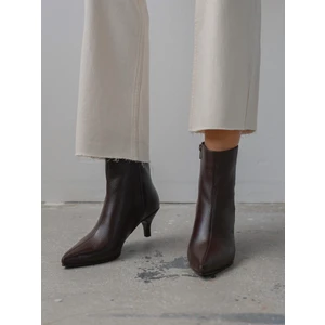 Lydia Kahve Hakiki Deri Kadın Bot