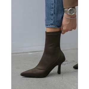 Dina Streç Haki Süet    Bot