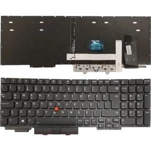 Lenovo Thinkpad E15 Gen2 20TD 20TE uyumlu Notebook Klavye (Siyah Tr)