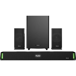 MD-SBT35 Sonicbar Siyah 160W Rms Bt+Aux+Usb+Hdmı/optıcal Ev Sinema Soundbar Speaker