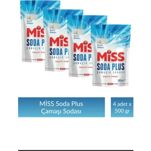 Miss Soda Plus 500 gr x 4 Adet