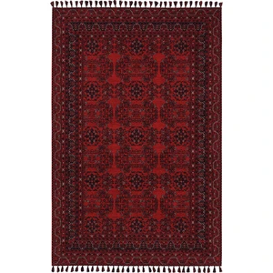 Cool Halı Atlas 02 Kırmızı Mutfak Halısı Yıkanabilir Halı Kaymaz Taban Yolluk Afgan Halısı Salon Halısı