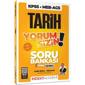 Indeks 2026 Kpss Meb-Ags Tarih Yorum Sizin Soru Bankası Çözümlü