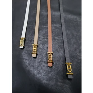 Gold Tokalı Ince Kemer, Pantolon Kemeri, Gömlek Kemeri, Ceket Kemeri