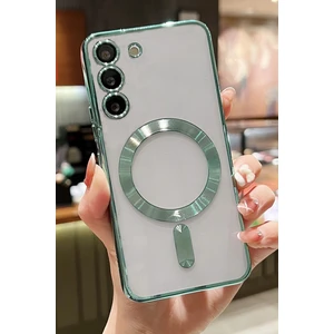 Samsung Galaxy A17 Kılıf Kamera Lens Korumalı Magsafe Şarj Destekli Renkli Yumuşak Kılıf