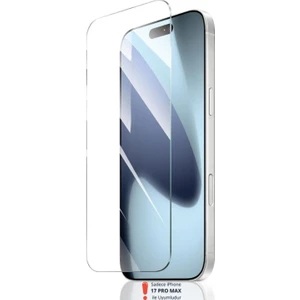 iPhone 17 Pro Max Uyumlu Hd+ 0,26MM 9h Temperli Cam Ekran Koruyucu