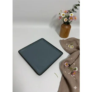 Moderna 25 cm Kare Kayık Servis Sunum Kahvaltı Tabağı