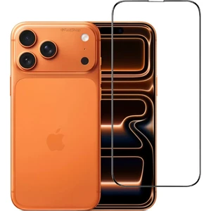 Iphone 17 Pro Uyumlu Tam Kaplayan Darbeye Dayanıklı Kırılmaz Cam Seramik Ekran Koruyucu