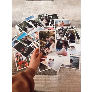 100 Adet 10X15 Fotoğraf Baskısı ve 1 Adet 100'lük Albüm