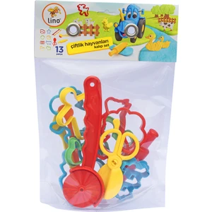 Oyun Hamuru Kalıp Seti - Çiftlik Hayvanları 13 Parça