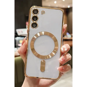 Samsung Galaxy A17 Kılıf Kamera Lens Korumalı Magsafe Şarj Destekli Renkli Yumuşak Kılıf