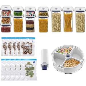 Magicmom Vakum Pompalı Saklama Kabı Seti (24 Parça)