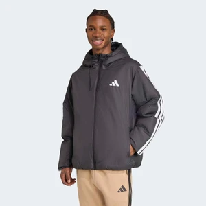 Adidas Sportswear JM4042 Essentials CLIMAWARM 3-Stripes Yalıtımlı Kapüşonlu Mont