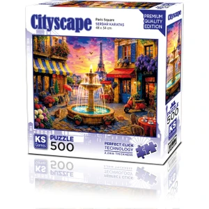 Ks Games Paris Square 500 Parça Puzzle