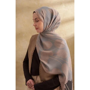 Lale Desen Şal 3380-TAŞ