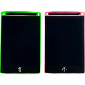 Homvira🌈 8.5 Inç Renkli LCD Yazı Tableti – Kalemli Dijital Çizim Defteri | Silinebilir Not Tableti | Çocuklar Için Eğitim ve Oyun Tableti | Yeşil 🍀 & Pembe 🌸 Renk Seçenekli