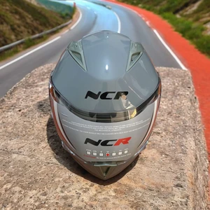 NCR-158 Çene Açılır Gözlüklü E-Ce Belgeli Kask Nardo Gri