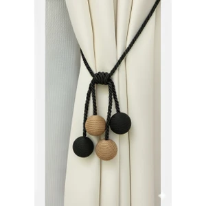 Modern Sarım 4 Toplu Braçol Kornişe Takmatik Ipli Tavan Perde aksesuarı