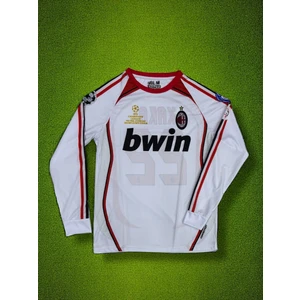 North Stand Nostaljik AC Milan Beyaz Kaka Uzun Kol Forma