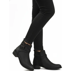 Siyah Zümrüt Içi Kürklü Fermuarlı Kaymaz Kadın Bot 547819 Z