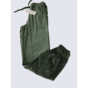 Tek Alt Kadife Eşofman Altı