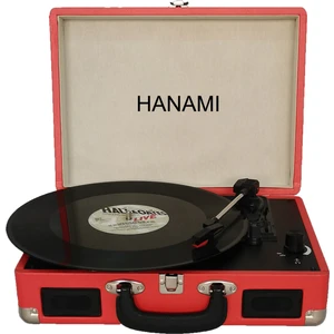 Hanamı Hem Sarjlı Hem Bluetooth'lu Tüm Plakları Çalan Pikap