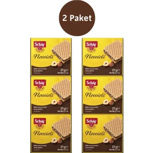 Noccioli Fındıklı Kakaolu Gofret 3X21 gr (2 Adet)