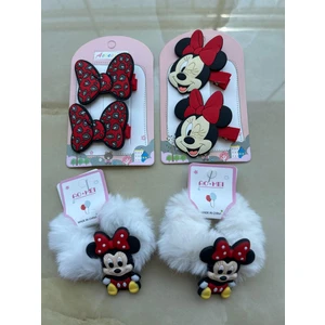 Uma Kids Mickey Mouse Kız Çocuk Toka Seti