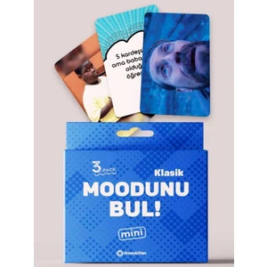 Moodunu Bul Mini Klasik Kart Oyunu 3. Paket 45 Kart