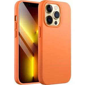 Apple iPhone 11 Pro Uyumlu Silikon Kılıf - Pastel Renk Tonu Esnek Tam Koruma Kapak - Turuncu