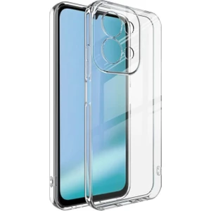 Redmi 15C Uyumlu Silikon Kılıf - Kamera Korumalı Esnek Pastel Renk Kapak - Şeffaf