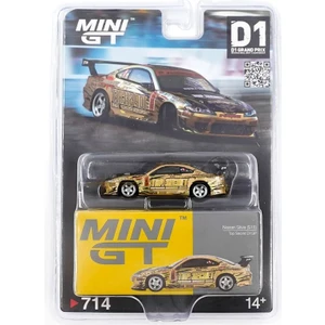 Mini GT Nissan Silvia S15 Blister Pack Metal Gövde Detaylı Tasarım Ölçekli Model